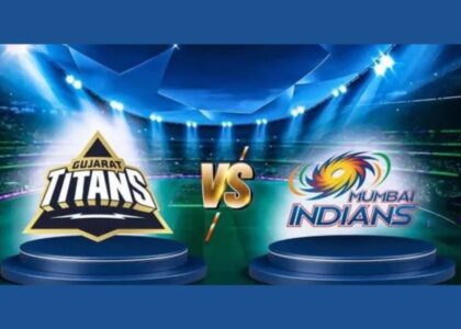 mumbai indians vs gujarat titans timeline
