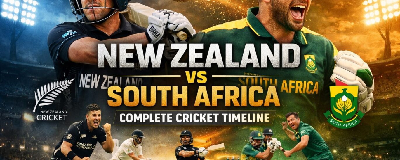 new zealand national cricket team vs south africa national cricket team timeline